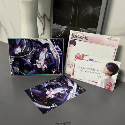 Love and Deepspace Anime Bookmark Rafayel Xavier Zayne Card Shikishi Collection