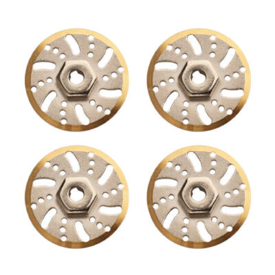 4pcs/set Coupling Hex Brake Disc Adapter  Upgrade Hexagonal for SCX24 RC Car Hex