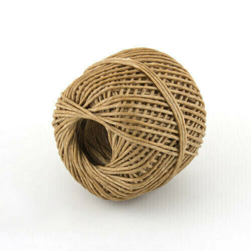 New Organic Hemp Wick Natural Beeswax Coating Candle Wick DIY Crafts Hemp C