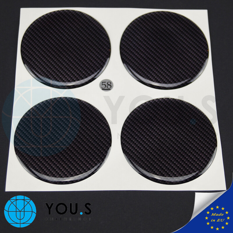 4 Coprimozzo In Silicone Con Emblema Aquila 64mm – Adesivi Auto You.S