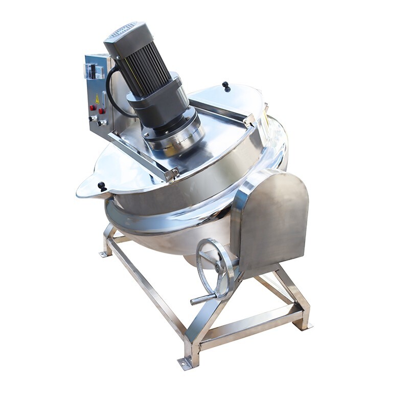 100L / 26.5 Gal Steam Jacketed Kettle with Scraper Inclinable Boiler Stainless