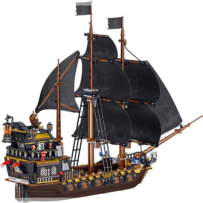 1334 Teile Großes Piraten Schiff von Zhe Gao QL1803 NEU Lego kompatibel 