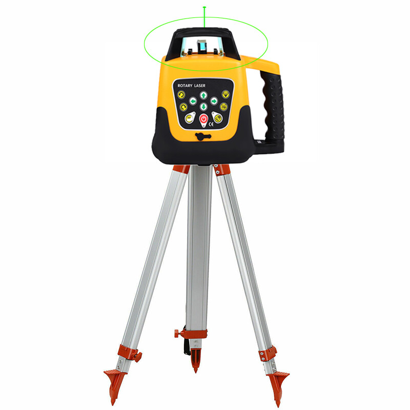 Self Leveling Laser Level Kit Green Beam 360 Rotary Rotating +Tripod+ Caliper US