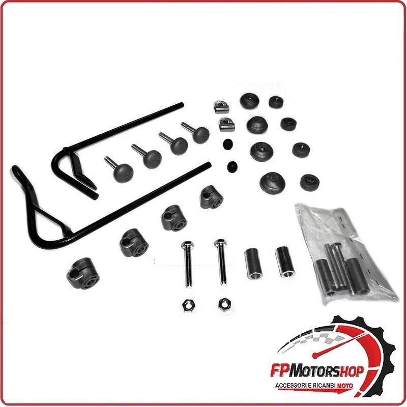 KIT ATTACCHI PARABREZZA SCOOTER PER KYMCO MOVIE 125 BIONDI 8500830 98>99 VIVIO