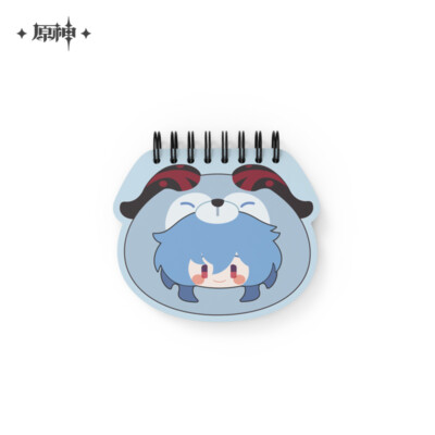 miHoYo Genshin Impact Ganyu Teyvat Zoo Spiral Notebook Official Scratchpads