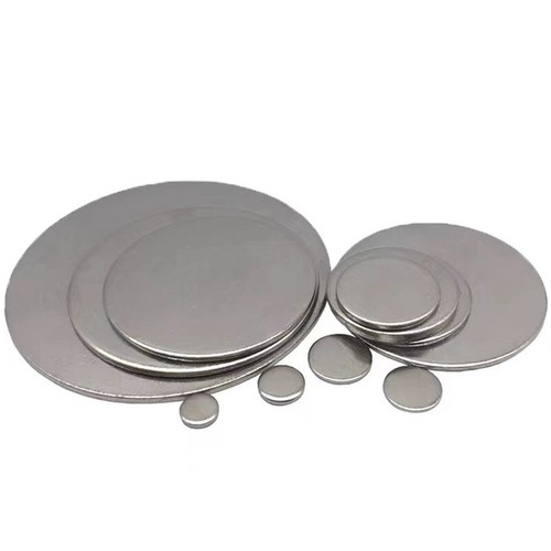 Stainless Steel Round Discs 304 Grade Sheet Circle Panel Metal Precision Cut