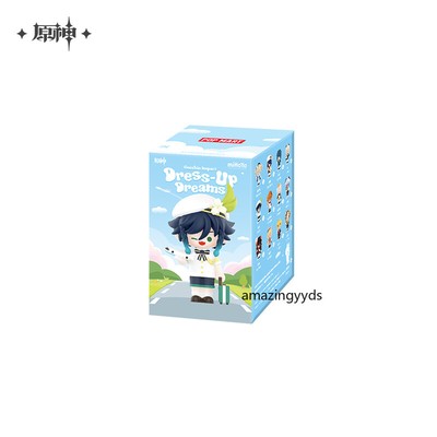 Genshin Impact Official Drag cartoon theme Q version Figurine blind box
