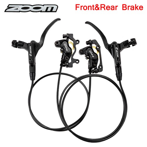 ZOOM Bicycle HB876 4-Piston Hydraulic Disc Brake MTB Bike Left Front Right Rear