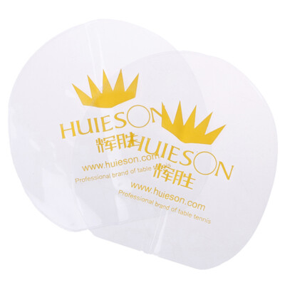 4pcs Ping Pong Racket Covers Transparent Table Tennis Rubber Protection Film(*