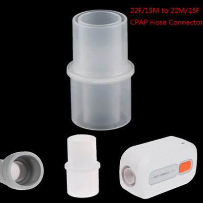 22F to 15M or 22M to 15F Mini Hose Connector CPAP Tub Oxygen Tubing AdapteP_-WI