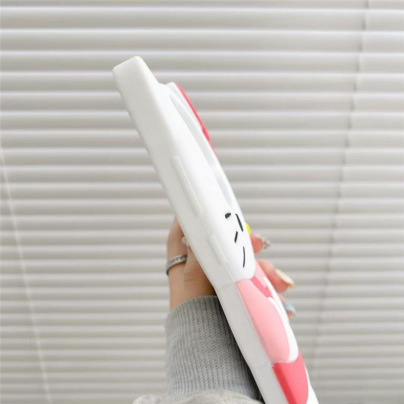 3D Cute Cat Monster Cartoon Soft Case Cover For Samsung Galaxy S24 S23 S22 S21