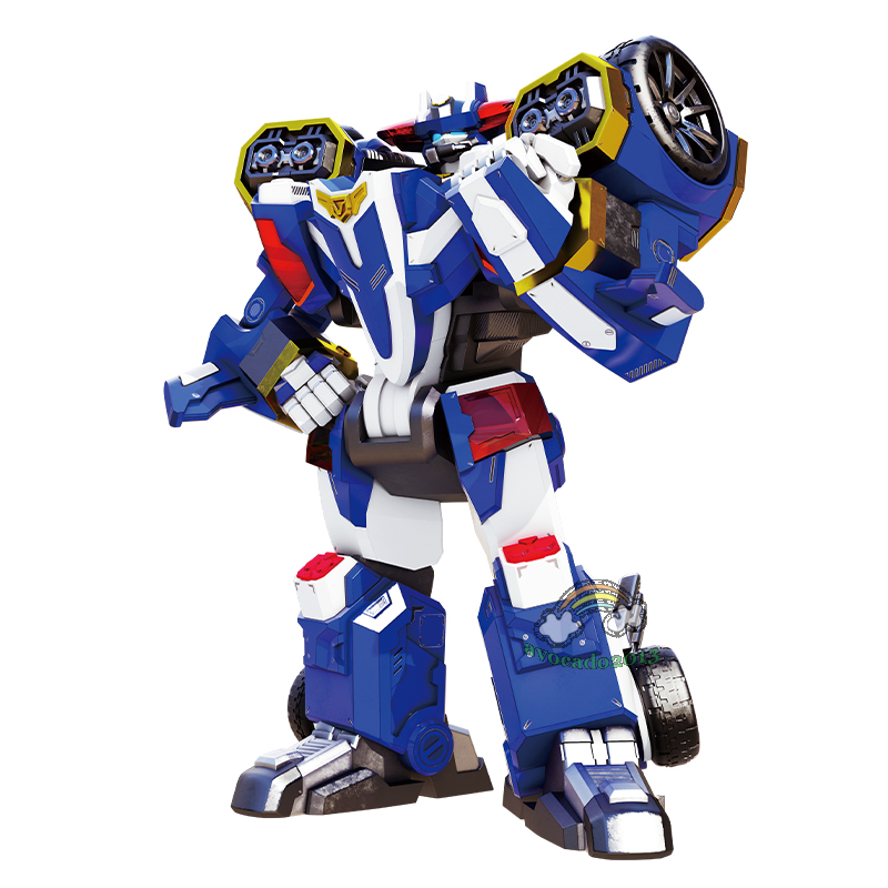 Tobot V Galaxy Detectives Storm Joe Transforming Vehicles Robot Figure Toy