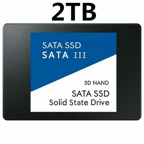 1TB/2TB SATA 3 SSD Hard Drive 2.5" Internal External Solid State Drive PC Laptop