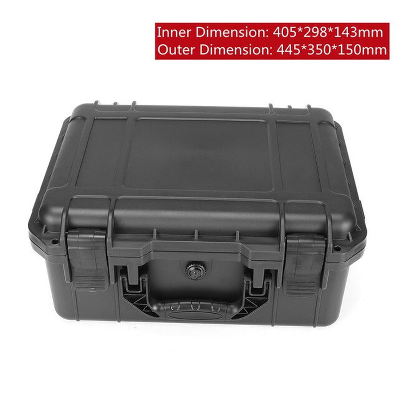 Waterproof Shockproof 6Sizes Tool Case Sealed Tool Box Dustproof Safety Box Tool