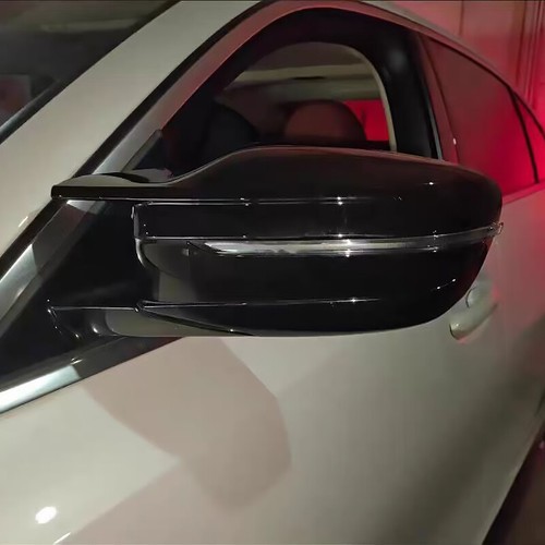 For BMW G20 G21 G30 G31 330i 550i Gloss Black Side Mirror Caps Rearview Cover