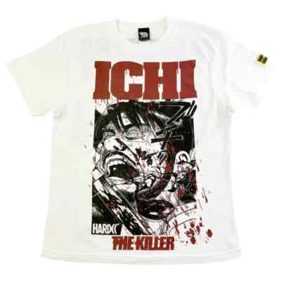 ICHI THE KILLER T-shirt Hardcore Chocolate Kabukicho White Japan New