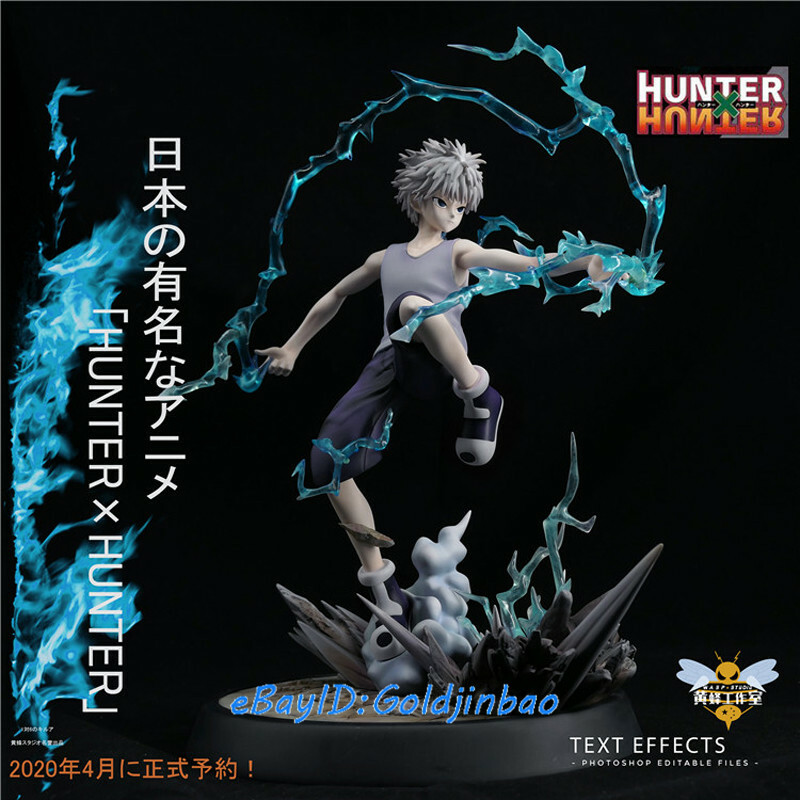 killua resin statue