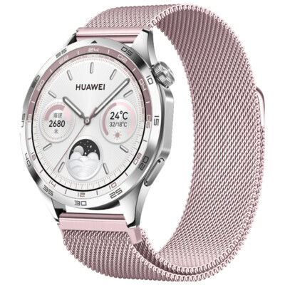 Milanese Magnetic Strap Band for Huawei Watch GT 3 2 Pro/GT 2e/GT3 GT4 41mm 46mm
