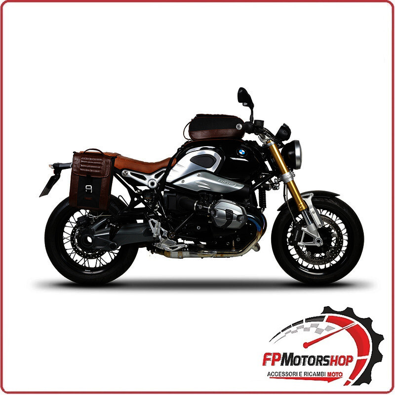 ATTACCO BORSE LATERALI BAGAGLIO MOTO MORBIDE PER BMW RNINET 1200 13-22 SHAD