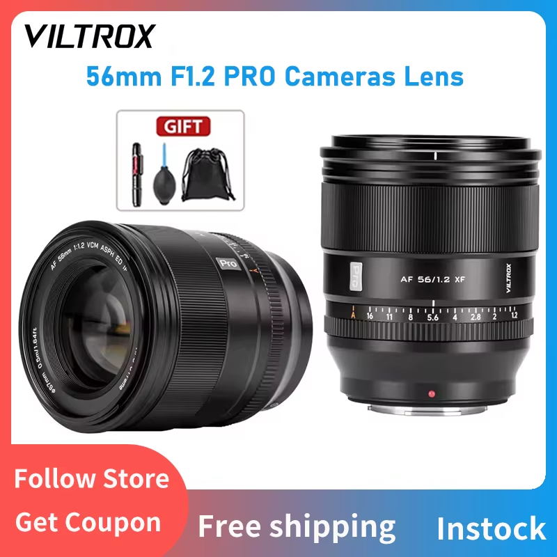 Viltrox 56mm F1.2 PRO APS-C Autofocus Lens Large Aperture Portrait Cameras Lens