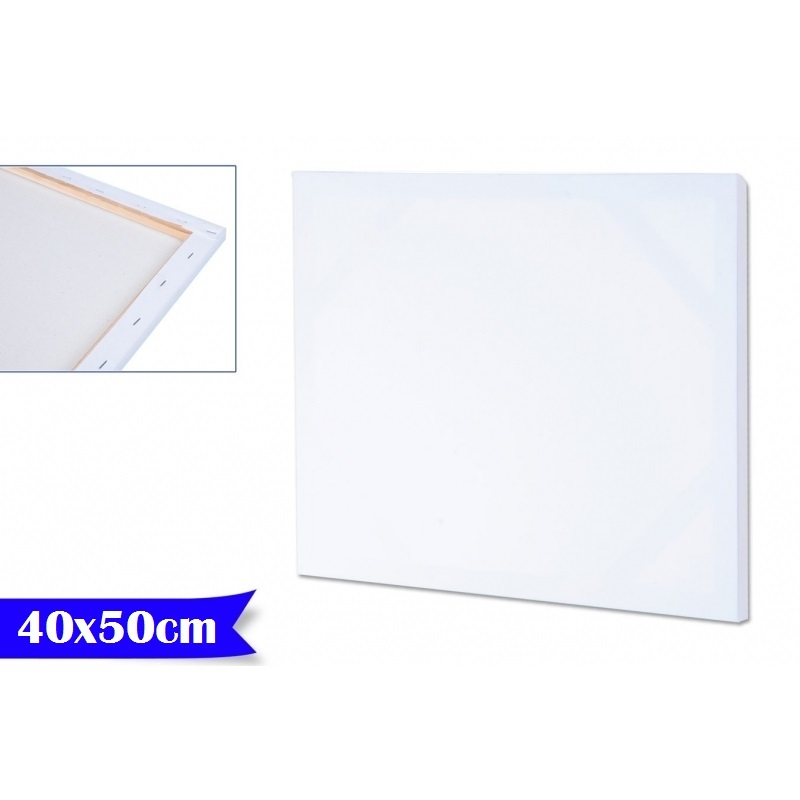 Tela Telaio Per Pittura Bianco 40x50Cm Tela Bianca Legno Universale Artisti dfh