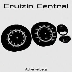 Ford mustang speedometer dials #5