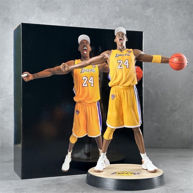 New Basketball Star Lakers Kobe Bryant Roaring 34cm PVC