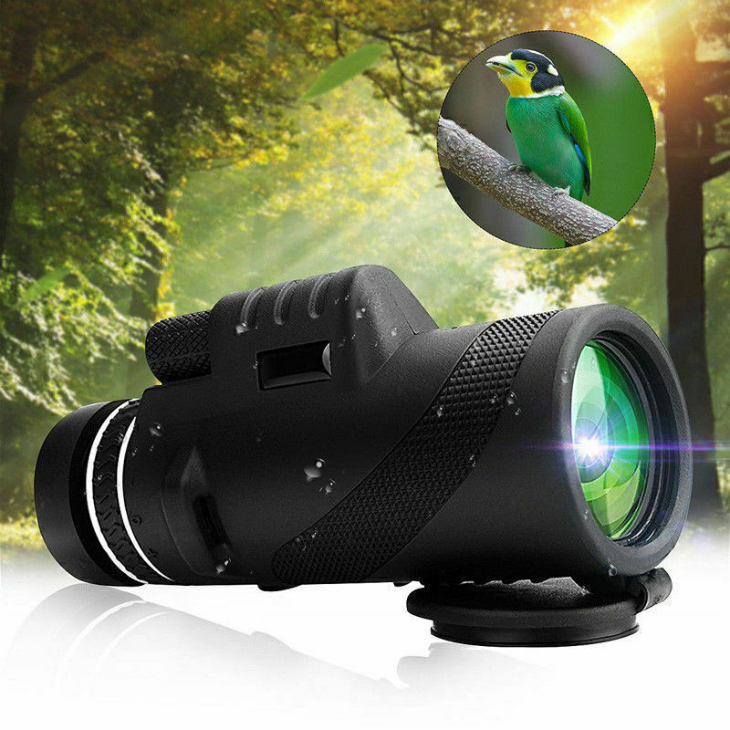 40X60 Zoom Optical HD Lens Monocular Telescope + Tripod + Clip For Cell Phones
