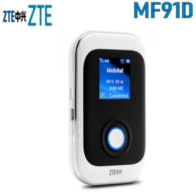 Original Unlock LTE FDD 100Mbps ZTE MF91D 4G WiFi Router And 4G Mobile Hotspot