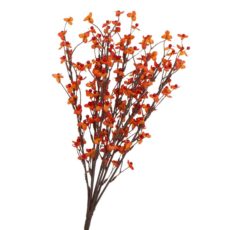 Factory Direct Craft Artificial Bittersweet Floral Bush