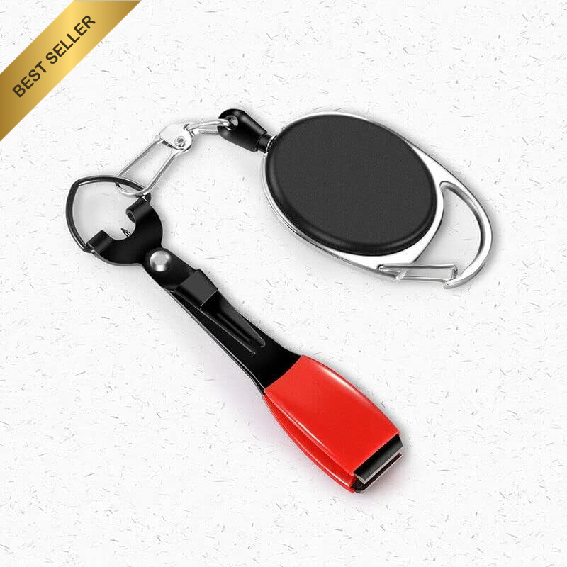 4-In-1 Fly Fishing Quick Knot Tying Tool – Durable Stainless Steel Hook Nail Kno