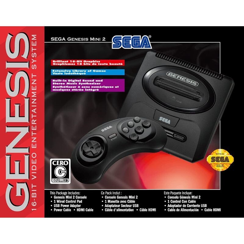 SEGA Genesis Mini 2 JAPAN OFFICIAL | eBay