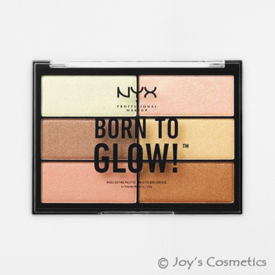 1 NYX Born to Glow Highlighting Palette - Silky Shade "BTGHP01"*Joy's cosmetics*
