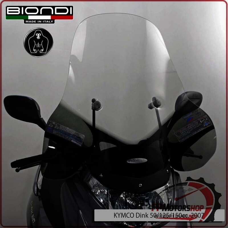 PARABREZZA PER SCOOTER KYMCO DINK 50 125 200 2007> BIONDI 8061169