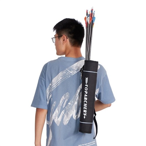 Archery Back Arrow Quiver Case Holder Bag for Compound/Recurve Bow Arrow Hunting
