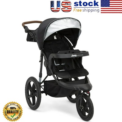 Jogging Stroller Baby Toddler Stroller Indoor Outdoor Travel Portable Light