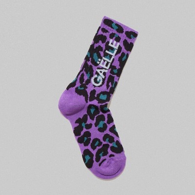 

Носки Женские GAELLE Paris GBADP3841 Пятнистый фиолетовый с логотипом I2022, Multicoloured