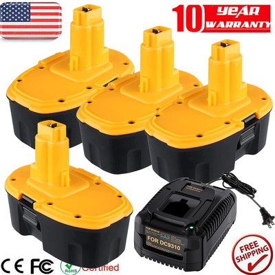 18V 7.0Ah 6.0Ah For Dewalt 18 VOLT DC9096 DW9096 Li-ion / Ni-MH Battery DC9096-2
