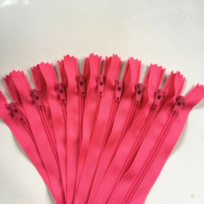 10Pcs Nylon Coil Zippers Tailor Sewer Craft（8-24 Inch）Crafter's FGDQRS （U PICK