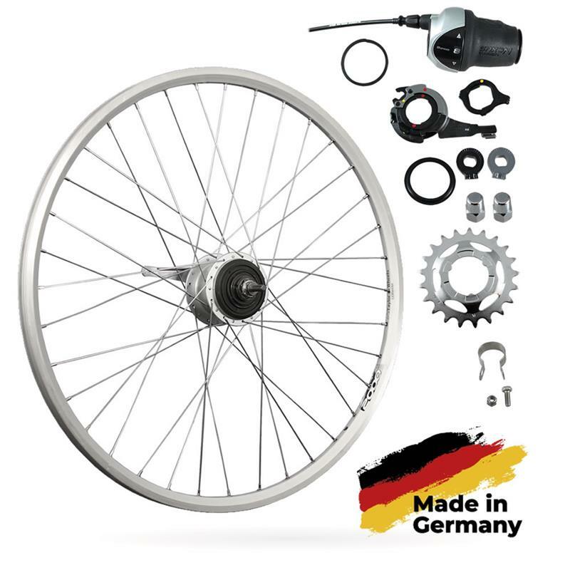 Laufrad 28 Zoll Hinterrad Hohlkammer Shimano Nexus 8 Sg-C6000 RÃ¼Cktritt Silber