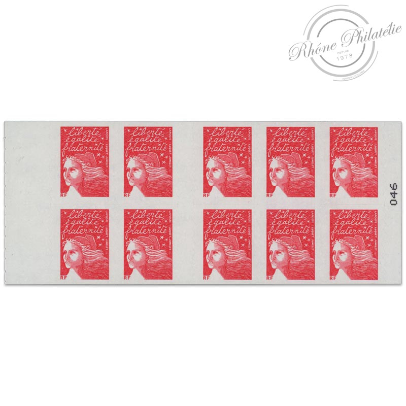 Carnet France 3419-C1 De 10 Timbres Pour Affranchir Marianne Rouge Du 14 Juillet