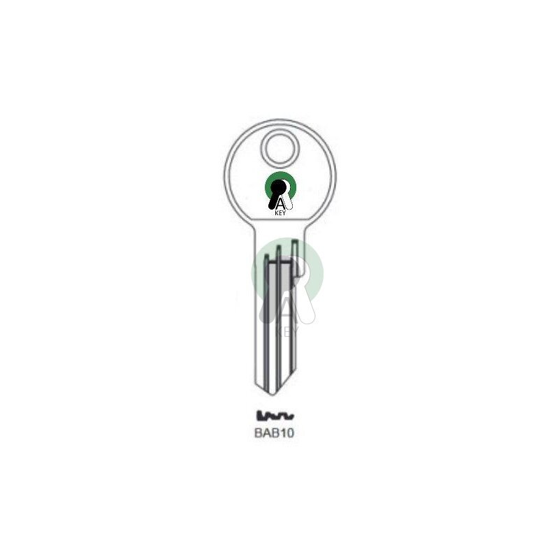 5x Bab10 Errebi Bb25s Keyline HauptschlÃ¼Ssel