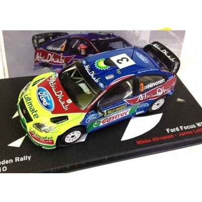 Ford Focus WRC Hirvonen 2010 Sweden Rally 1:43 Ixo Altaya Diecast
