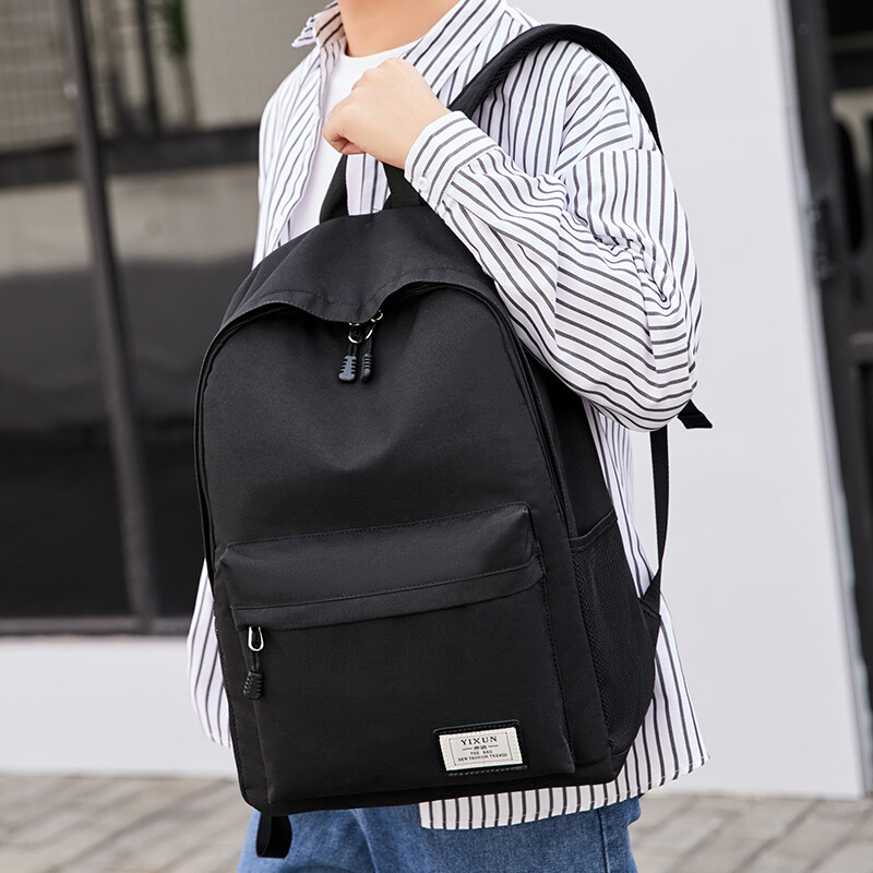 Men Women Backpack Bookbag School Travel Laptop Rucksack Zipper Bag 15.6''
