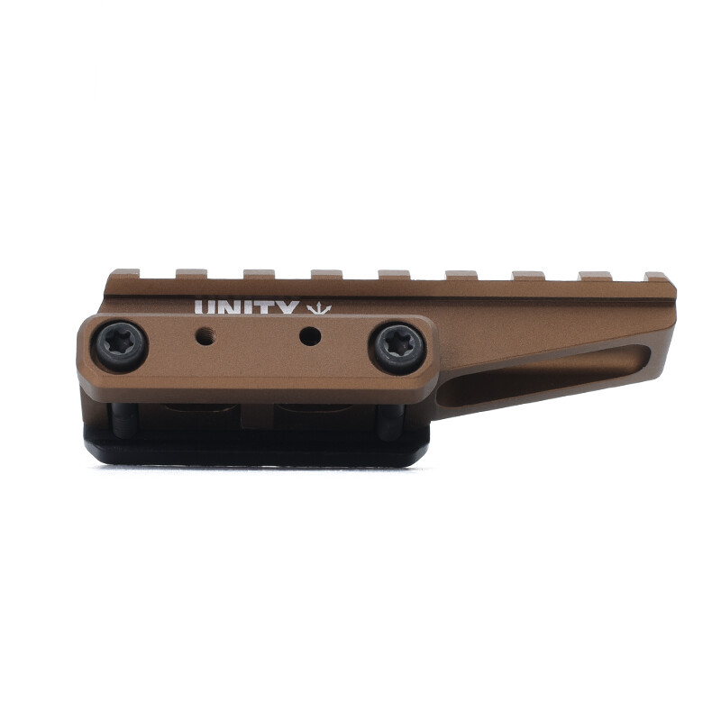 New Unity Tactical FAST Optics Riser for EOTech EXPS FST-ORF Black FDE