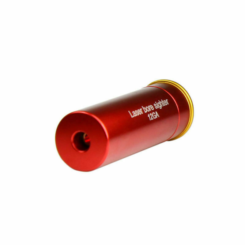 12GA Shotgun Boresighter 12 Gauge Laser Cartridge Bore Sighter Battery
