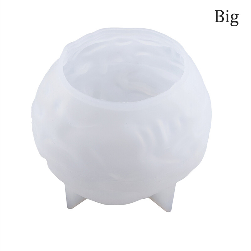 Irregular Sphere Candle Holder Mirror Silicone Mold DIY Crystal Epoxy Resin MoS*