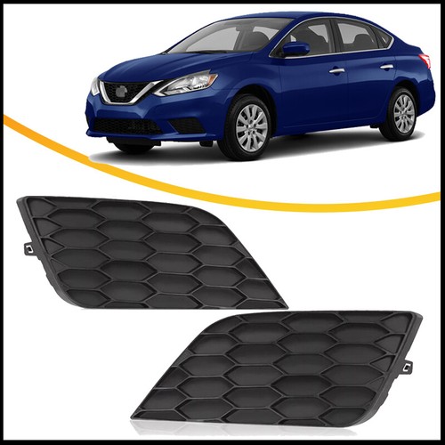 Подходит для Nissan Sentra 2016-2019 годов выпуска, Противотуманные фары закрывают решетку радиатора с левой и правой стороны