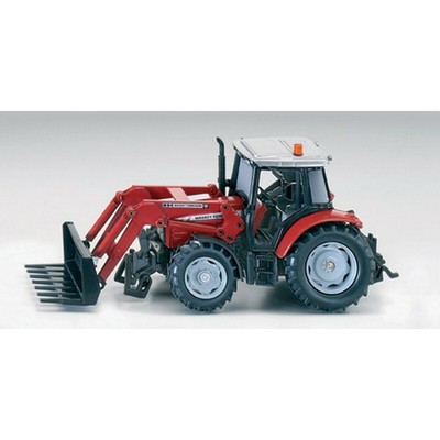 SIKU SK3653 TRATTORE MASSEY FERGUSON 894 C/CARICATORE FRONTALE 1:32 DIE CAST com