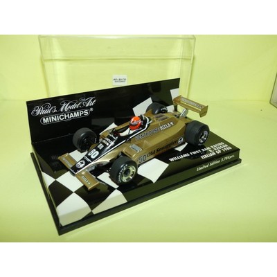 WILLIAMS FW07 RAM GP D''ITALIE 1980 R. KEEGAN 1:43